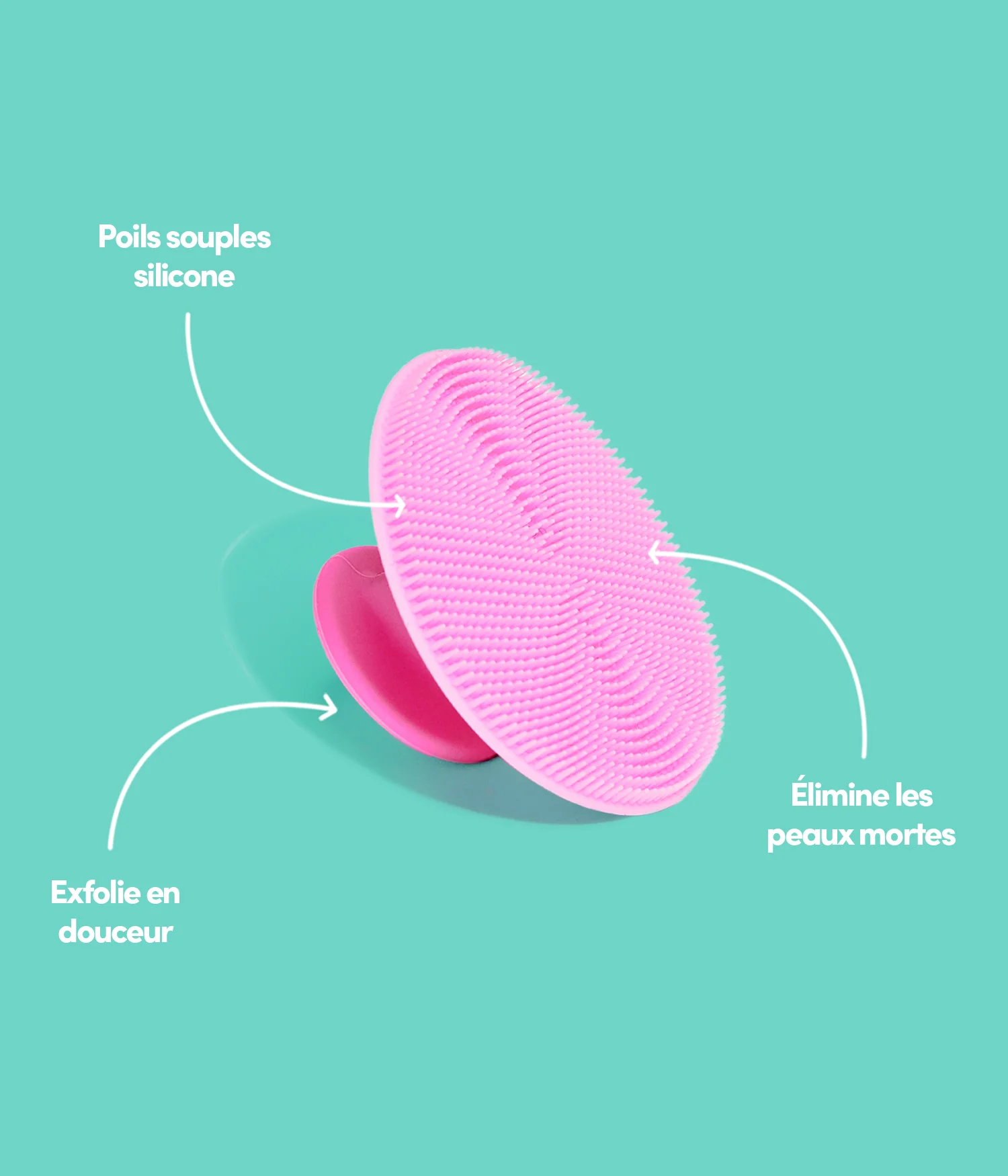 Gel nettoyant visage + brosse exfoliante - Image 4