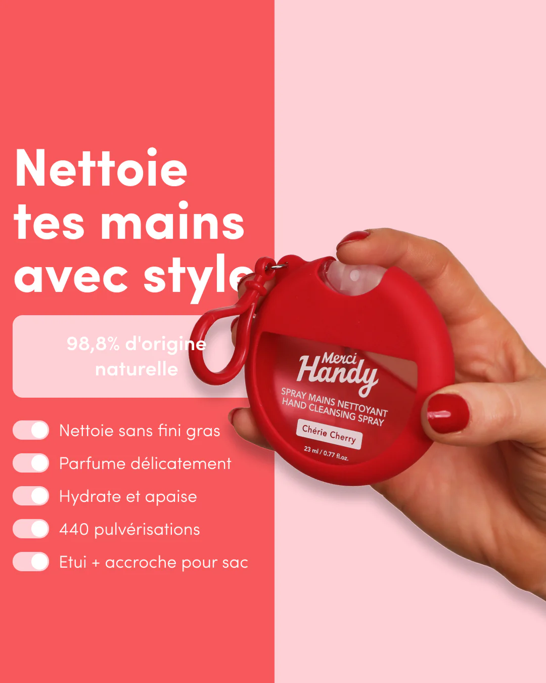 Spray Mains Nettoyant Chérie Cherry - Image 2